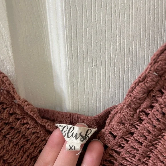 Blush Maxi Dress in Rust Brown - Picture 2 of 3